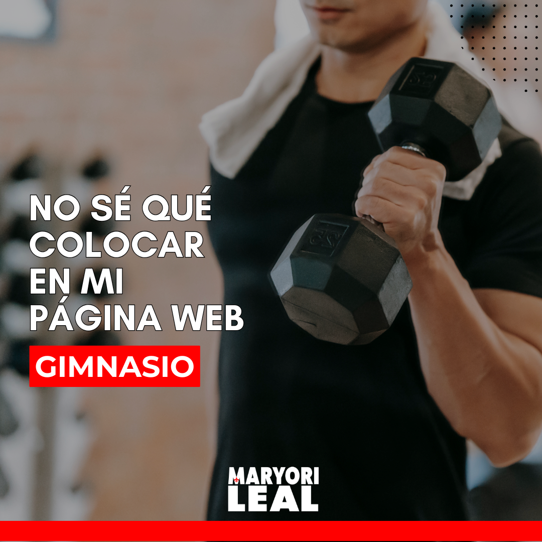 No sé qué colocar en mi Página Web