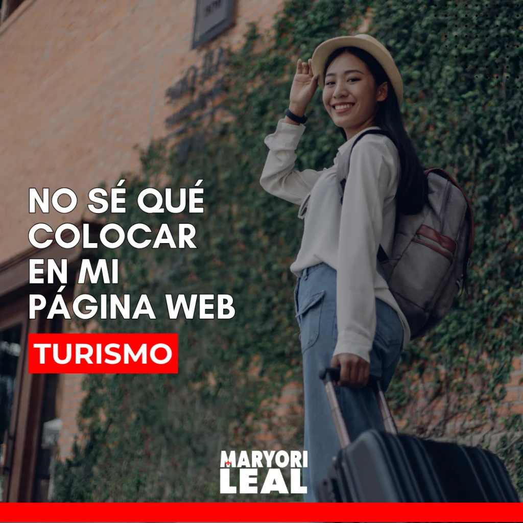 No sé qué colocar en mi Página Web